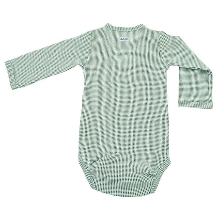 Lodger Body kopertowe niemowlęce długi rękaw bawełniane jasna zieleń Ciumbelle Peppermint r. 56