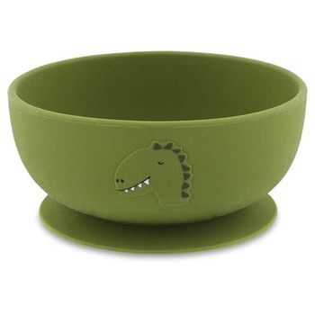 Silikonowa miseczka z przyssawką - Dinozaur