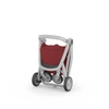 Greentom Wózek Classic (v.2.1) Grey-Cherry
