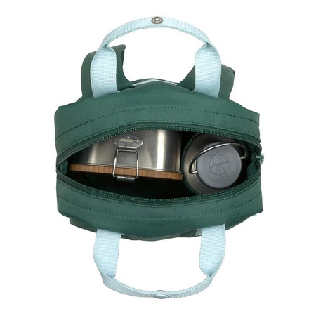 Lassig Plecak mini kwadratowy Little Gang Lemon dark green