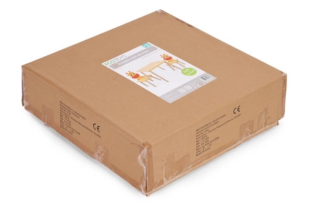 Zestaw mebli dla dzieci stolik + 2 krzesła żyrafa ECOTOYS