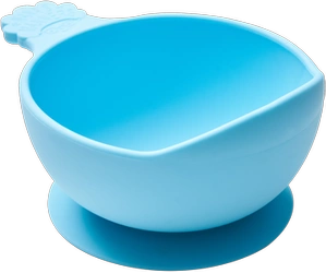 Nana's Manners BLUE Miska silikonowa z przyssawką i uchwytem