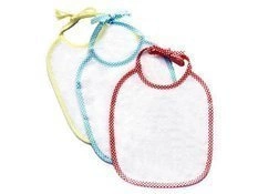 Śliniak bawełniany Frotte 0m+ 3 szt. POUPY 