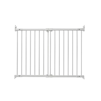 Baby Dan - Bramka ochronna Flexi Fit, metalowa, biała