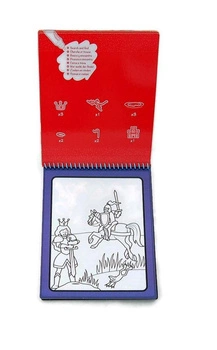 Wodna kolorowanka Water Wow Przygody 19317 - Melissa & Doug, książeczki wielokrotnego użytku