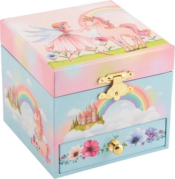 Pozytywka dla dzieci Pixie kraina czarów 15556-Goki, szkatułki na biżuterię