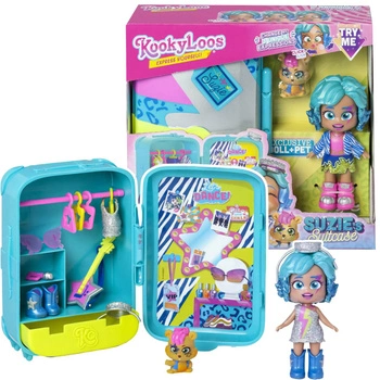 Kookyloos walizka Suzie figurka+zwierzak magic box