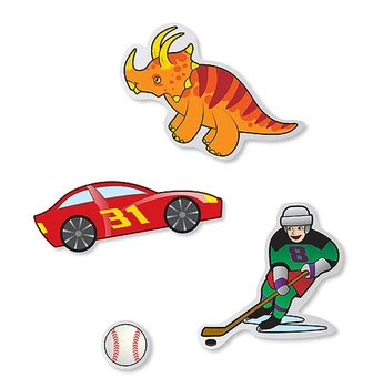 Zestaw naklejek tematycznych ZOO, Dinozaury, Pojazdy, Rycerze, Piraci 14246-Melissa & Doug, naklejki dla dzieci