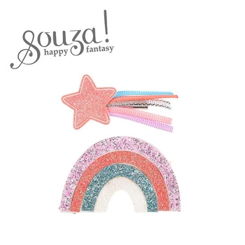 Souza! Spinki do włosów tęcza i kometa Kiara 2 szt.