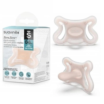 Smoczek fizjologiczny zero zero 0-6  Suavinex