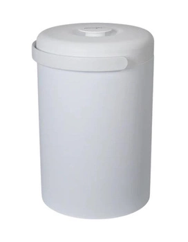 Kosz na zużyte pieluchy - biały (na 20 pieluch) + worki