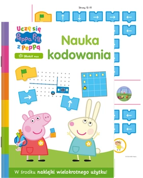 Nauka kodowania. Świnka Peppa. Uczę się z Peppą