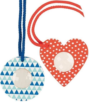 Mini kalejdoskop na sznurku różne motywy