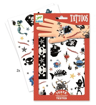 Tatuaże PIRACI - Djeco