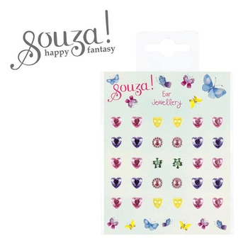 Souza! Kolczyki samoprzylepne Motyle 30 szt. 