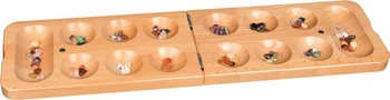 Mankala klasyczna gra planszowa 56789- Goki, gry drewniane