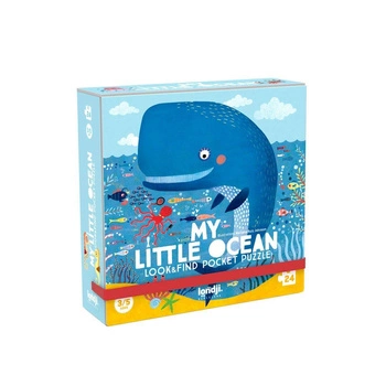 Puzzle kieszonkowe dla dzieci Mój Mały Ocean | Londji®