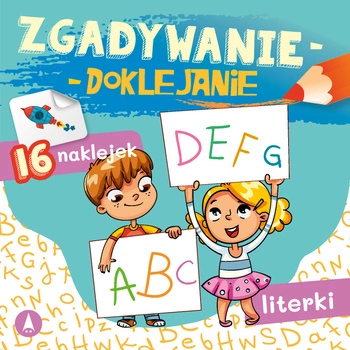 Literki. Zgadywanie-doklejanie