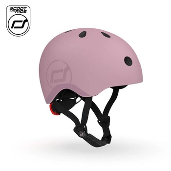 SCOOTANDRIDE Kask S-M dla dzieci 3+ Wildberry