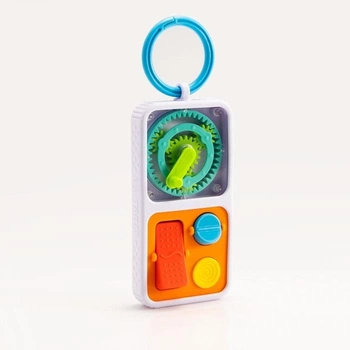 Fat Brain Toy Zabawka Sensoryczna Kwadraty PlayTab Go.z Zawieszką