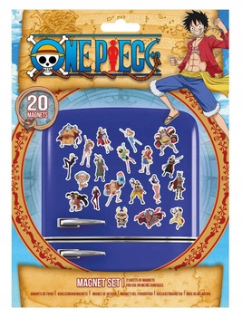 zestaw magnesów One Piece - The Pirate Era (20 szt)