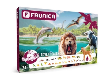 Kalendarz Adwentowy 24 elementy Faunica Animal Planet