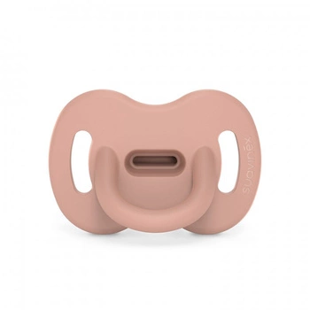 Smoczek 100% silikonowy 6-18m fizjologiczny sx pro colour essence cielisty Suavinex