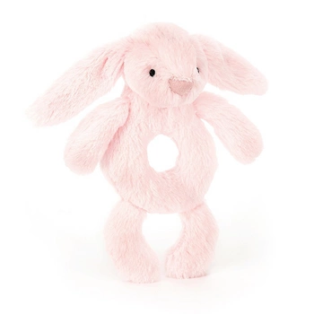 JellyCat - Króliczek Grzechotka Różowa 18 cm