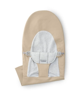 BABYBJORN - poszycie do leżaczka Balance Soft, Woven/Jersey, Beż/Szary