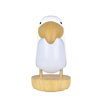 Maskonur Lampka z Głośnikiem Biała Rabbit&Friends 