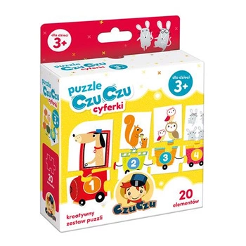 Puzzle 20 cyferki Czuczu