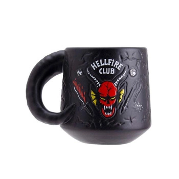 Kubek tłoczony Stranger Things Hellfire club - Demon
