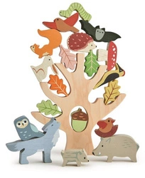  Drewniana gra zręcznościowa - Leśne zwierzątka, Tender Leaf Toys