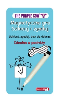 Gra magnetyczna The Purple Cow - Szkicuj i Zgaduj