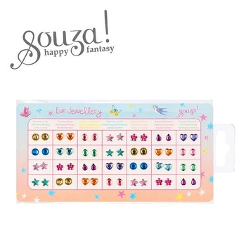 Souza! Kolczyki samoprzylepne duży zestaw 28 par 