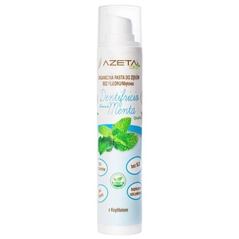 Organiczna pasta do zębów bez fluoru z ksylitolem miętowa dla dzieci i dorosłych 50 ml