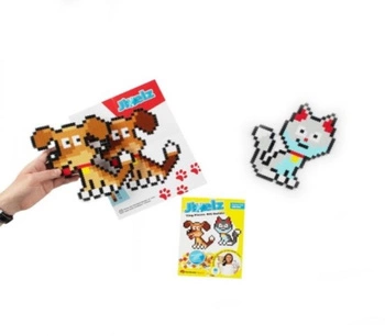 Fat Brain Toy Puzzelki Pixelki Jixelz Zwierzęta Domowe