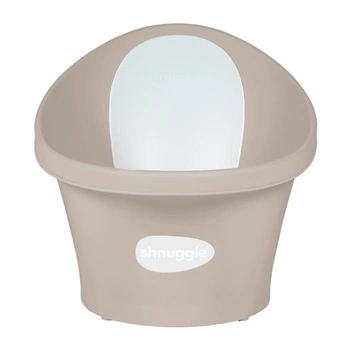 Shnuggle Wanienka dla Niemowlaka z Odpływem Baby Taupe