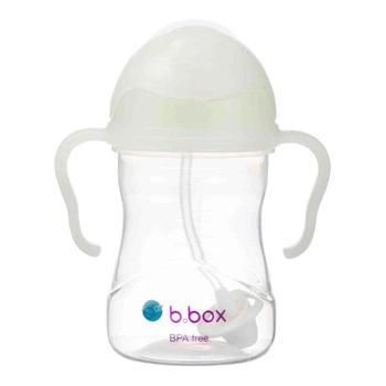 Bidon ze słomką 240ml, Glow in the dark, b.box