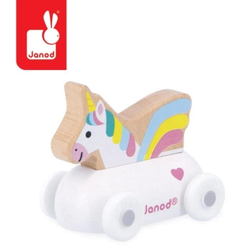 Janod Pojazd Jednorożec Zaczarowane królestwo Cross Roads 12m+