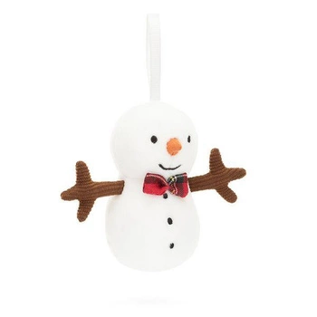 JellyCat - Wesoły Bałwanek Zawieszka 9 cm