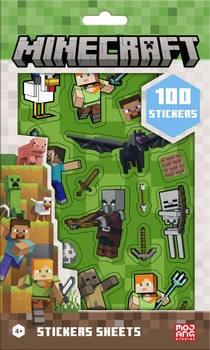 Zestaw naklejek Minecraft  92 szt.MC00039