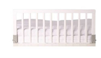 Baby Dan - Drewniana barierka ochronna do łóżka, white