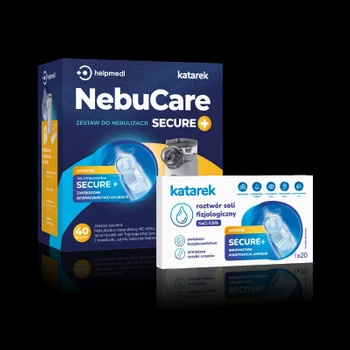 Zestaw do nebulizacji NebuCare Secure + Nebulizator